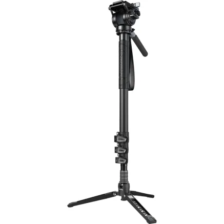 SmallRig 6623 Carbon Fiber Monopod (4 sections) with Videohead