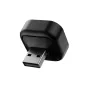 Tech‑Protect CA01 bevielis CarPlay/Android Auto adapteris su eleganti matiniu juodu paviršiumi, USB jungtimi ir mažu mėlynu LED indikatoriumi.