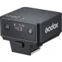 Godox iT20 kompaktiška TTL blykstė Fujifilm kameroms, juoda, su priekinio LCD ekranu +1.3, mygtukais «+» ir «-», magnetiniu priedų tvirtinimu ir USB-C įkraunama baterija