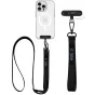Tech-Protect phone strap Rope Crossbody Leash C65, black