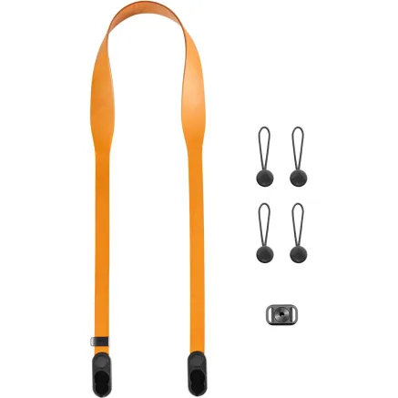 Peak Design camera strap Form Leather Short, amber