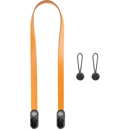 Peak Design camera strap Form Leather Neck, amber