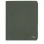 Peak Design Passport Wallet sage spalva, uždarytas priekinis vaizdas, tekstūru medžiaga, mažas logotipas apatinėje dešinėje kampe