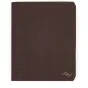 Peak Design Passport Wallet eclipse, tamsiai rudas tekstūruotas piniginė su minimalistiniu logotipu, ultra-plonas kelioninis piniginė