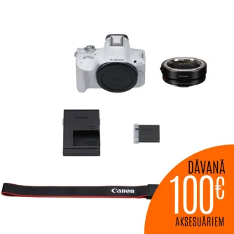 Mirrorless Cameras - Canon EOS R50 Mirrorless Camera with Mount Adapter EF-EOS R 5812C002 - quick order from manufacturer Mirrorless Cameras - Canon EOS R50 Mirrorless Camera with Mount Adapter EF-EOS R 5812C002 - quick order from manufacturer