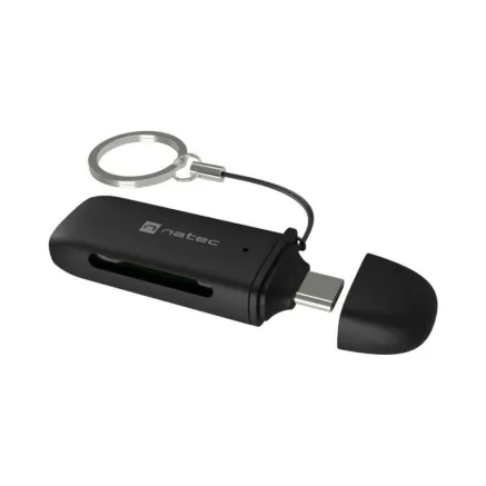 Natec Scarab C USB-C 3.2 atminties kortelių skaitytuvas