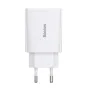 Baseus Speed Mini Quick Charger, USB-C, PD, 3A, 20W (white)