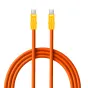 Newell USB-C - USB-C 100 W cable, 2 m, Silicone, Orange-Yellow
