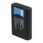 Newell BP-SCL1 įkraunamas Li-ion akumuliatorius Leica kameroms, 1700 mAh, 3.7 V, juodas korpusas su mėlyna etikete.