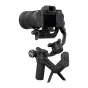 FeiyuTech Scorp-C rankinis gimbalas su DSLR kamera, ergonomiškas dvigubas rankenos dizainas, nuotolinio valdymo pultas, išsiskleidžiantis trikojis ir objektyvo atrama, juoda spalva, iki 2,5 kg apkrova ir 13 h baterijos veikimo l