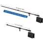 Neewer 90-160cm tripod boom arm su dviem reguliuojamais skyriais, visiškai ištiestas iki 155 cm, su juodu smėlio maišu ir smėlio maišo dėklu, aliuminio lydinys, 180° sukimas, 5 kg apkrovos talpa