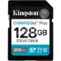 KINGSTON 128GB UHS-I SD Memory Card (Class 10, U3, V30)