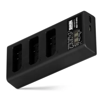 Newell CD-USB-C three-channel charger for Nikon EN-EL14 batteries