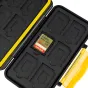 SD / microSD memory card case MITOYA [yellow]