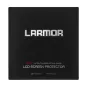 GGS Larmor šešių sluoksnių japonų optinio stiklo LCD ekrano apsaugos paketas Fujifilm X100VI, 0,3 mm itin plonas, saviklijai, rėmelio dizainas, juoda dėžutė su sidabriniu Larmor logotipu