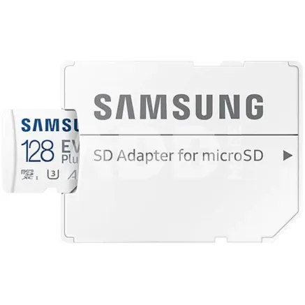 Memory card SAMSUNG MicroSD MB-MC128SA 128GB + adapter MB-MC128SA/EU