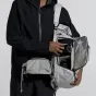 Urth Helios Outdoor Backpack 40L (Stone) + Core Camera Cube M + Stratus Rain Cover