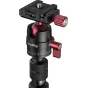 6397 Monopod with Triple Ground Spikes and Panoramic Ball Head with Arca-Swiss Plate