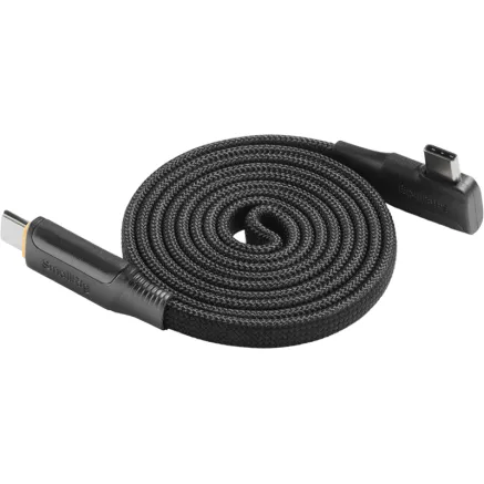 SmallRig 5612 USB-C Self-Coiling Charging Cable (100cm, 100W)