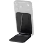 SmallRig 6731 Megasafe Wallet Stand Black pritaikytas prie baltos telefono, atidaryta, kad atidarytų medžiagą joslį ir kortų joslį, kompaktiškas magnetinis telefono stovykla travelui ir kasdieniui.
