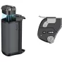 SmallRig 3,5x telefoto lente ir įsipareidžio grąžos kitas iPhone 18 Pro/17 Pro, juosčiai silindrinis laukšis su lente įsipareidžiuotu ir metalinė įsipareidžio grąžos ramka su mygtuku ir pāžymo slėpu.