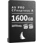 Angelbird AV PRO CFexpress Type A 1600 GB pamatų kortelė, 4.0 Type A, 1870 MB/s skaitymas, 1600 MB/s rašymas, VPG400/VPG800, kompatibelus su Sony Alpha ir Cinema Line kameromis