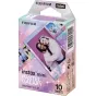 Fujifilm Instax Mini 1x10 Pastel Galaxy įnstant filmo paketas, 10 lapų, pastelgalaktinis designas su švelniais glitų raktuku, rožintas ant koloriškos kemeras