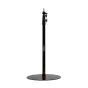 Caruba Lightstand Round Base LS-R120 210 cm paprastoji standėlė su rogais bazi, šokėjantis baliu ir 6 kg kovertimi