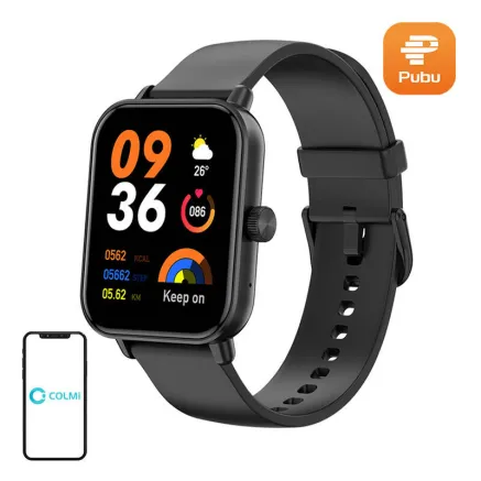 Colmi P81 Smartwatch (Black)