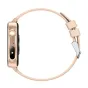 Žalia Colmi P80 smartwatch pusės nuo, silikoninis vyriausiasis sargas, roatantis mygtuku mygtuku ir širdies detektorius