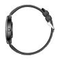 COLMI L28 Smart Watch (black silicone + black leather strap)