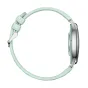 COLMI L28 Smart Watch (Silver-green + green leather strap)