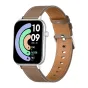 COLMI C28 slimnas smartwatch su sudrabu kovšyba ir krābu ležo įrmu, 1,93‑duočių AMOLED ekraną, sveikatos seismimąi ir daugiau nei 100 sportų režimus.