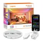 Lepro S1 10m Wi‑Fi Bluetooth RGBIC LED juosčiai komplektas su juosčiu, alimentatoriu, vadovju ir smartfonu