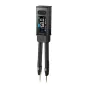 FNIRSI LCR-ST2Plus portable LCR tester su skaitmeniniu ekranu, šikšruosčiai sonda, įvertina resistenciją, kapasitansą, indukanciją ir voltają, turi frekvenčiai perėjimą, slimptą klasifikaciją, USB‑C įkrovimą, iki 3 valandų darbo