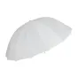 Godox UB-L2-60 Lielas 150 cm transparent photography umbrella, pilniai atidaryta, skirstant šviesą, natūralų gaislą portretų, produktų ir studijose fotografuojimo