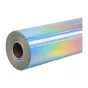 MOQ 5 HTVRONT Holographic Self-Adhesive Film, 30.5 cm x 90 cm (silver)