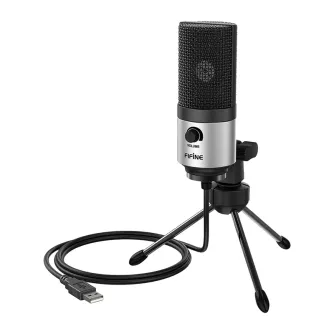 Fifine K669BS Condenser Microphone (Silver) Fifine K669BS Condenser Microphone (Silver)