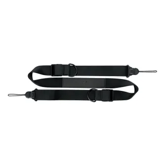 JJC QRS D1 Deluxe Quick Release Sling Strap for DSLR kameros, juosčiai nylonio įvežiamas hąnų 95–150 cm su D‑renkuju, šviesu pločiu ir Arca‑tipų greitais išleistymo pločiu, 90 kg maksimalus keliavimų kapasite.