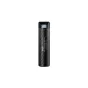 Nitecore Carbon Battery 6K ultralight 6000 mAh karbono fiberų power bankas su USB‑C įkrovimo ir iškrovimo, IP68 krovimo ir vandens apsardos, trys raudonosios LED žymėjimas, pafinėtas ant baltos fono.