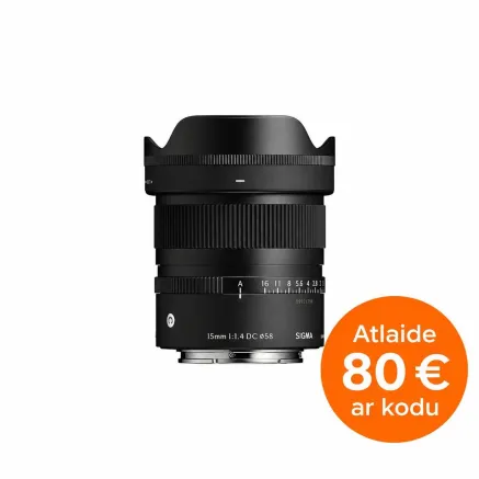 Sigma 15mm F1.4 DC Contemporary for Canon RF-S