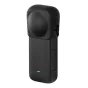 MOQ 5: Silicone protective lens cover Puluz for Insta360 X3 (black)