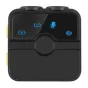 PULUZ SmartLink WS300 USB‑C priėmimo įrengas, čia kompaktus, su digitaliniu ekranu, rodyje baterijos, hubo, mikrofonu ir audio lygio žymės, centrinių mygtukuose ir žaliaus pusės mygtukuose