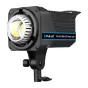 Puluz 120 W LED studijų žvalgytė su Bowens įkeltaju, juosčiai kėrė, reguliavus 2700‑6500 K krāstų temperatūrą ir 2,4 GHz kaupatorių remote control, įdedam į standą