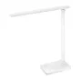 Baltasis LEPRO PR310003 stovinėlapis su 700 lm valdo, reguliavimų galvų į 180° ir žemės į 90°, su tactinis mygtuku baze ir USB įkrovimo įranga