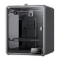 Creality K1 Max 2025 ugniesva CoreXY 3D prantė su transparentu fronto paneliu, 300×300×300 mm formos lygumą, AI valstybininkų ir tamsiai darboje