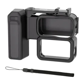 Sunnylife Vlogging Kitui Osmo Nano – juosiai aizsargantis montažas su silikonų vėlu, lengvos šokė ir atsiskaite lanyard