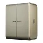 Zelta TimeKettle W4 Plus TWS vertimo aušros su kelių laukų ir USB‑C įėjimo mygtuku, žaliajuje žymėjime