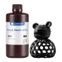 ANYCUBIC Tough Resin Ultra juosios 1 kg kemeras su 3D‑printu medvėju figūra ir šiltu sėklų alapu