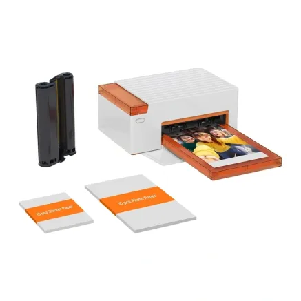 Liene Amber M110 4x6 Photo Printer, 10 Sheets